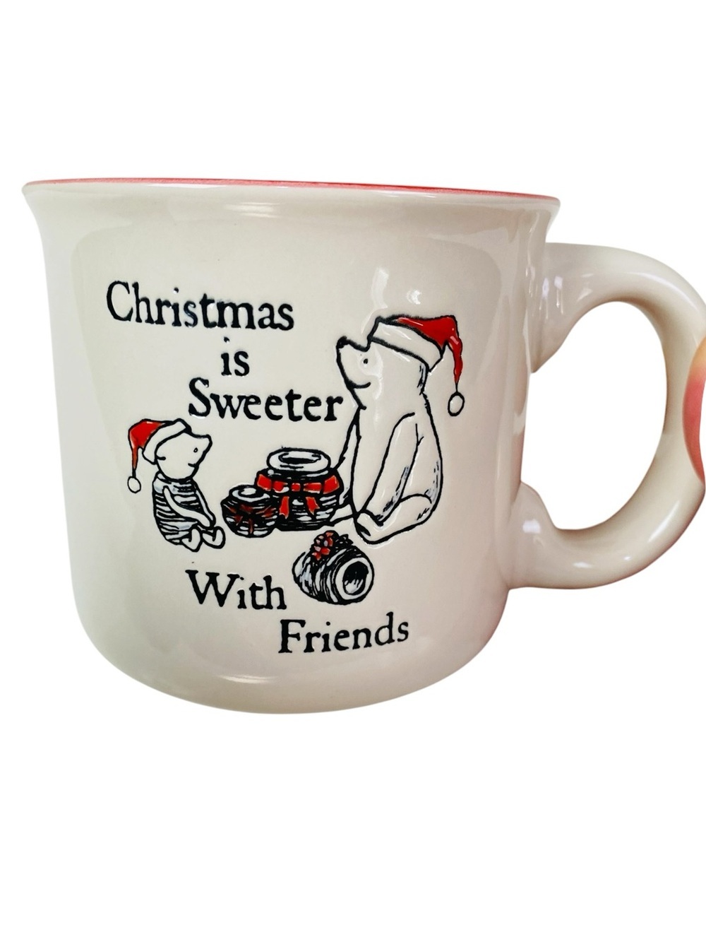 Life is Good Winnie The Pooh Christmas Is Sweeter With Friends 16oz